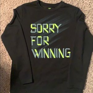 Boys Tek gear long sleeve shirt